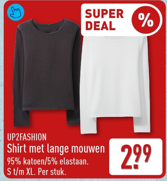 Shirt met lange mouwen