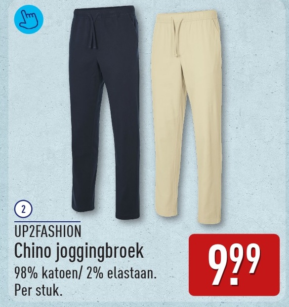 Chino joggingbroek