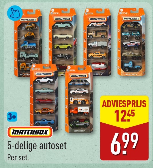 5-delige autoset