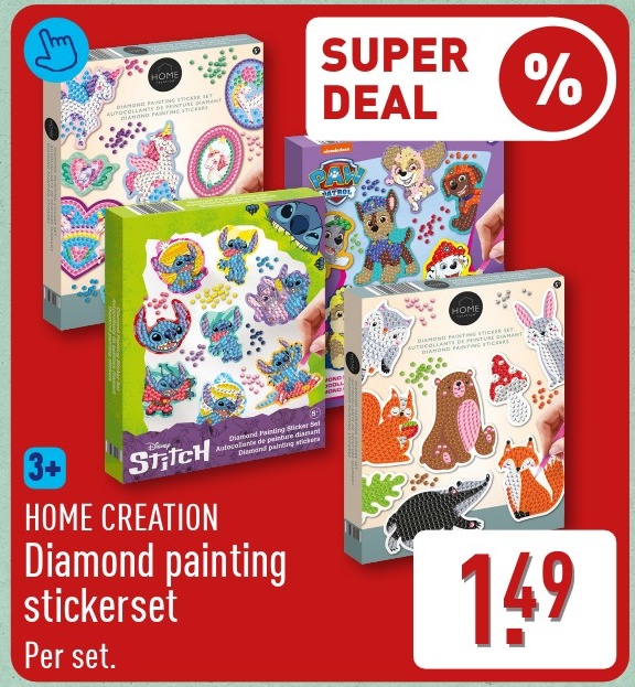 HOME CREATION Diamond painting stickerset