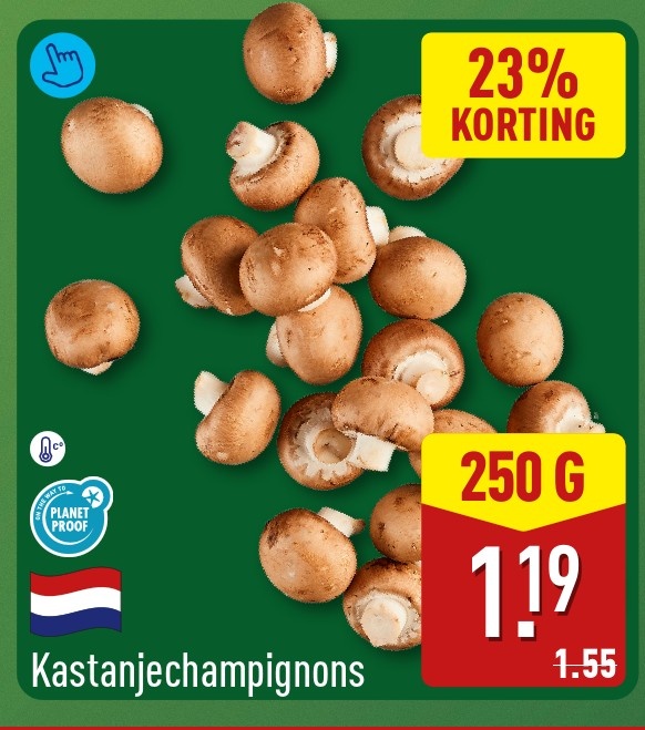 Kastanjechampignons