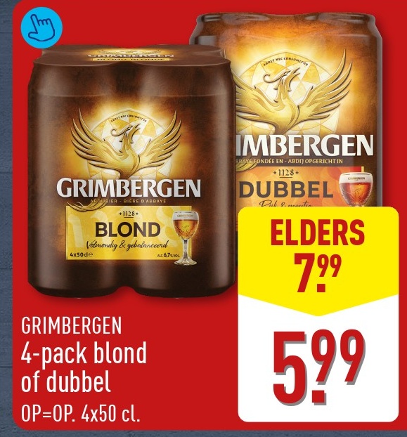 GRIMBERGEN 4-pack blond of dubbel