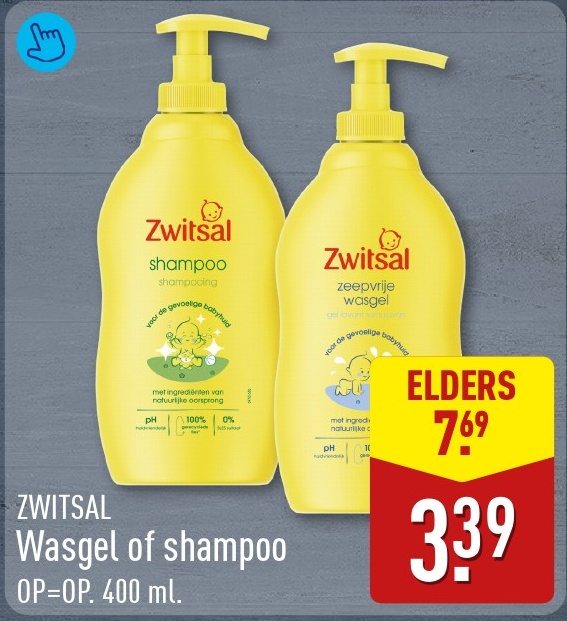 Zwitsal Wasgel of shampoo
