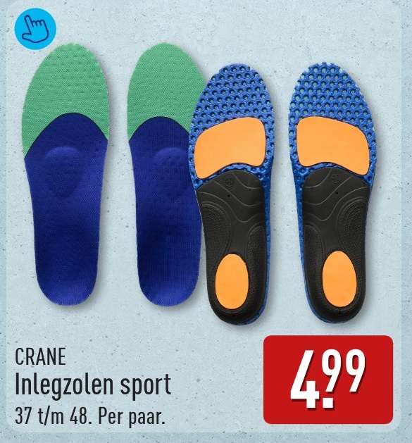 CRANE Inlegzolen sport