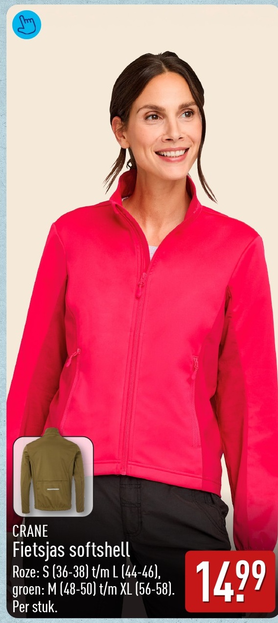 Fietsjas softshell