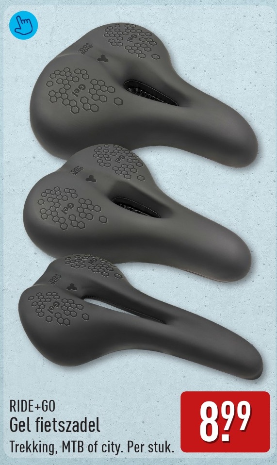 Gel fietszadel
