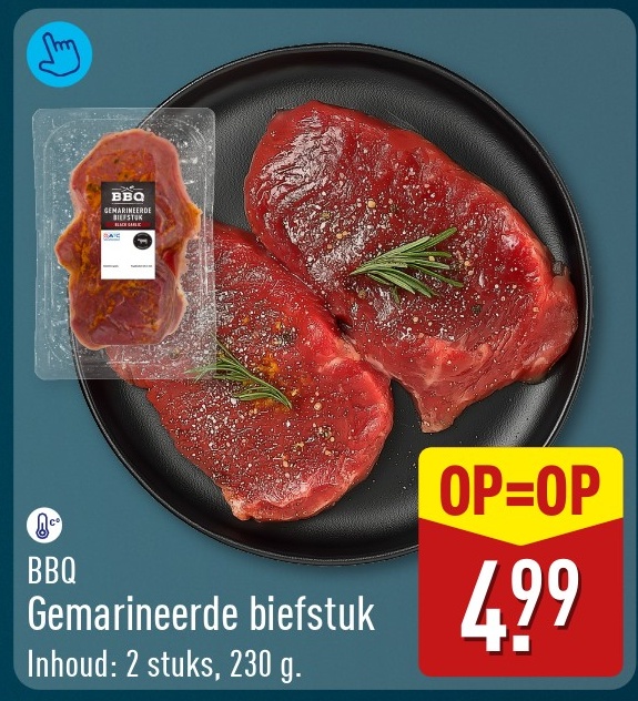 Gemarineerde biefstuk