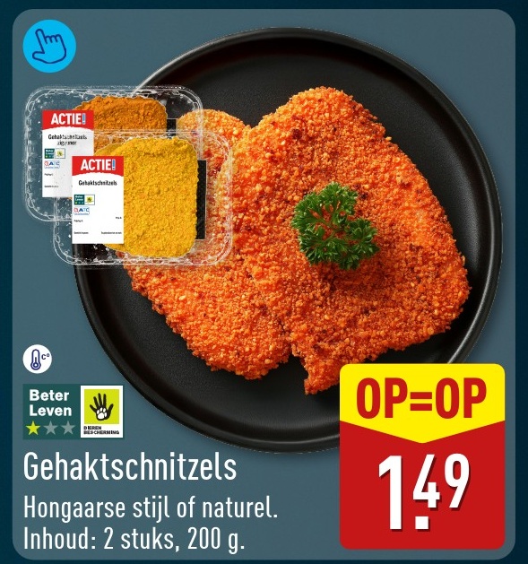 Gehaktschnitzels