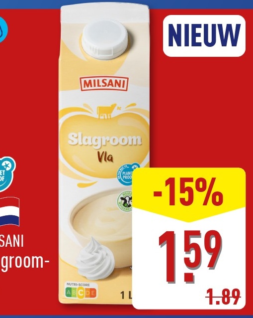 Milsani Slagroom Via