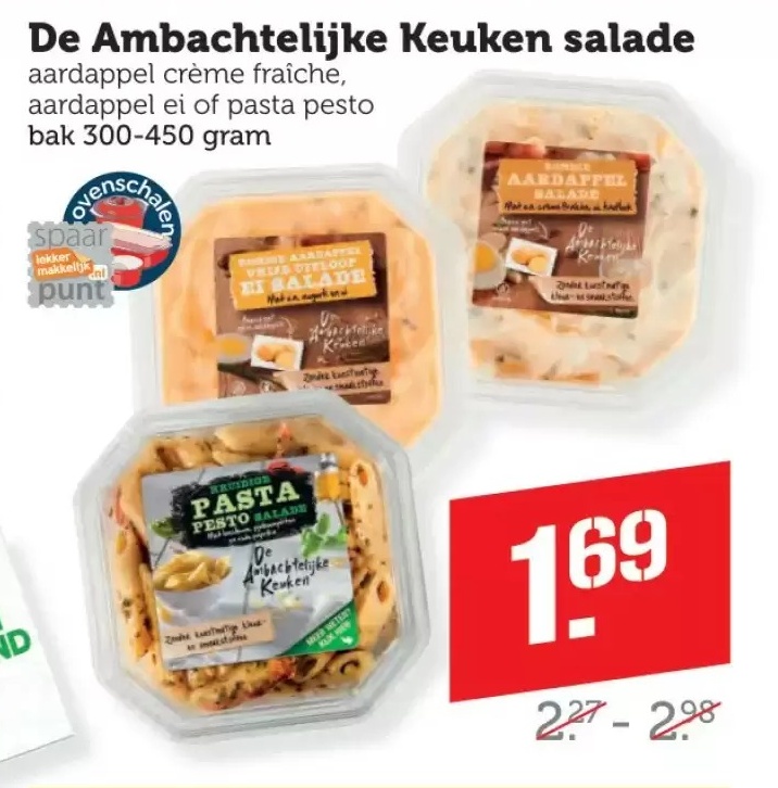 De Ambachtelijke Keuken salade