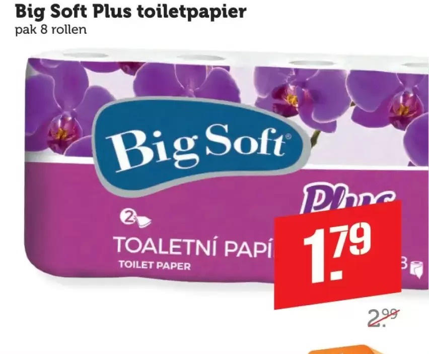 Big Soft Plus toiletpapier
