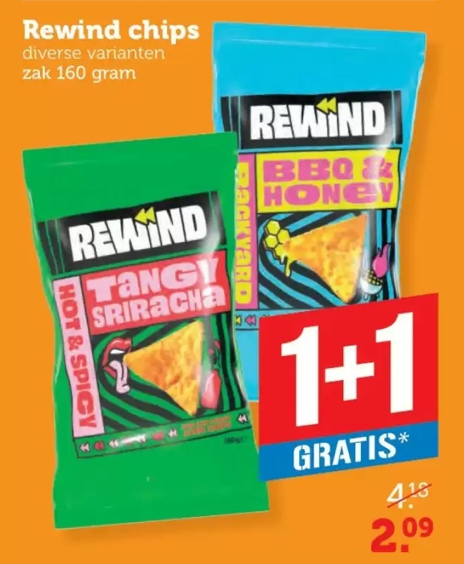 Rewind chips