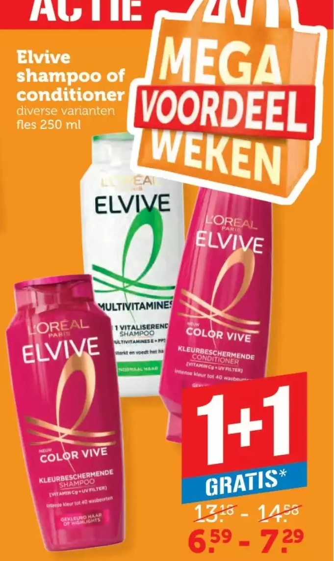 Elvive shampoo or conditioner
