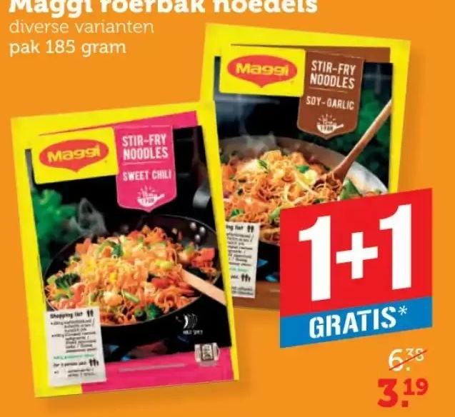 Maggi Roerbak Noedels