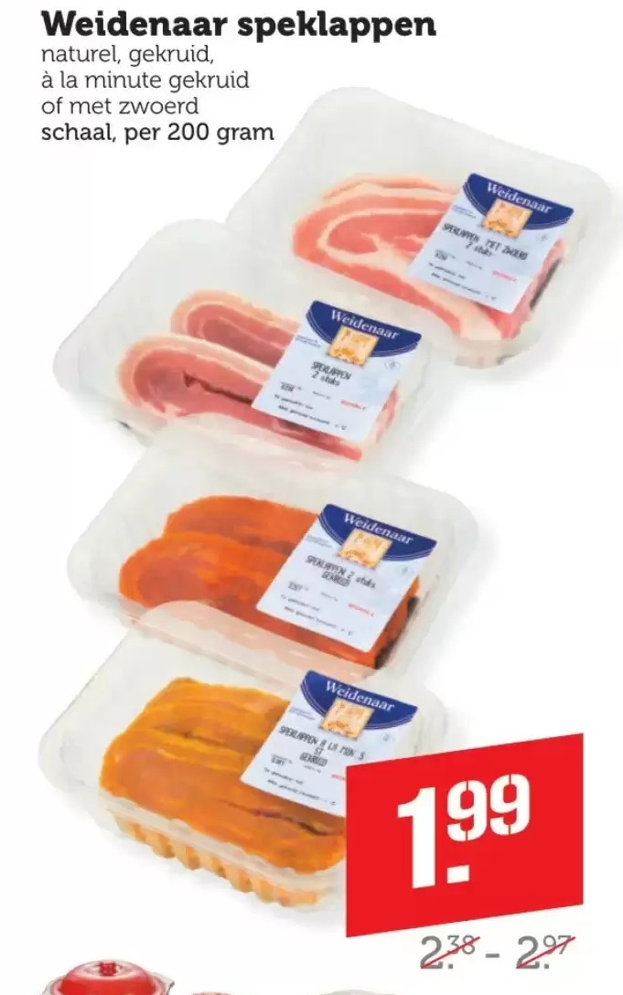 Weidenaar speklappen