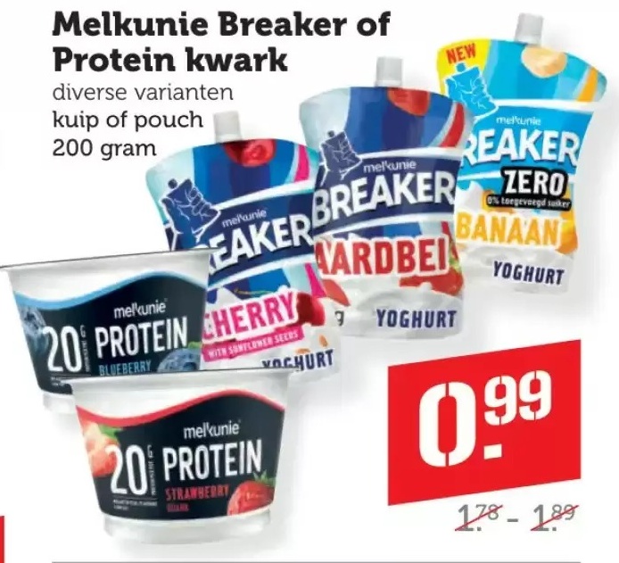 Melkunie Breaker of Protein kwark