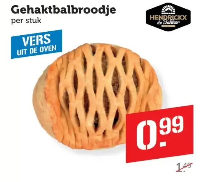 Gehaktbalbroodje