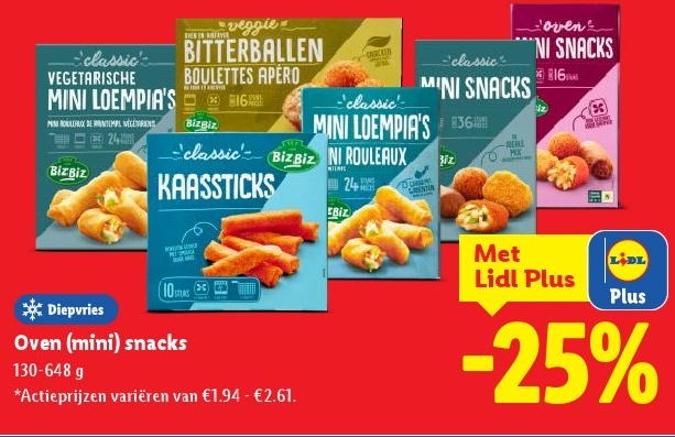 Oven (mini) snacks