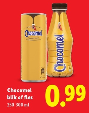 Chocomel blik of fles