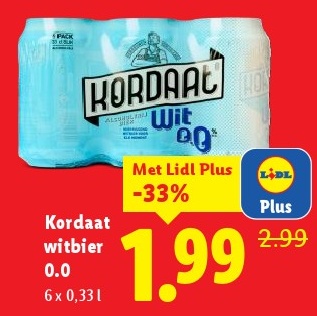 Kordaat witbier 0.0