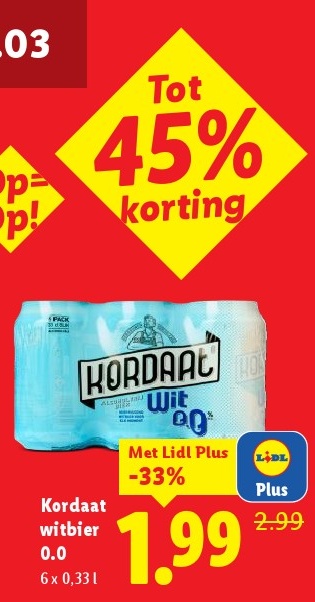 Kordaat witbier 0.0