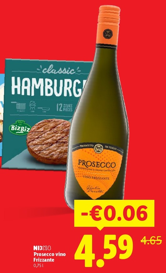 Prosecco vino Frizzante