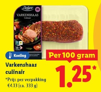 Varkenshaas culinair