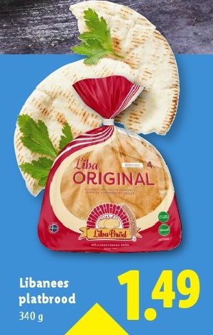 Libanese platbrood