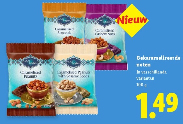 Gekarameliseerde noten