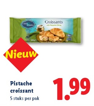 Pistache croissant