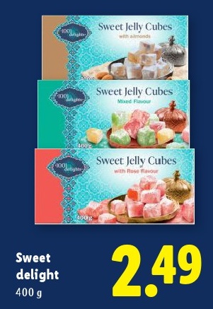 Sweet Jelly Cubes
