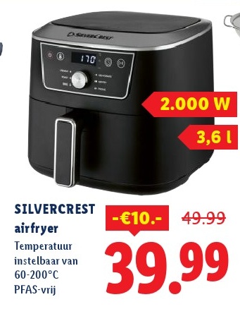 SILVERCREST airfryer