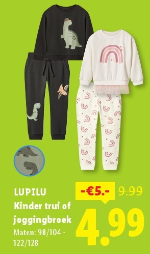 Kinder trui of joggingbroek