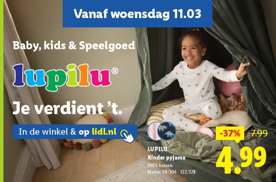 lupilu Kinder pyjama's