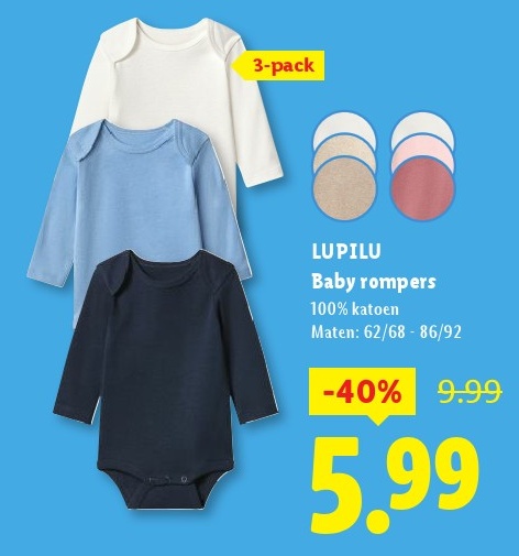 LUPILU Baby rompers