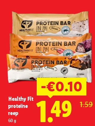 Healthy Fit proteïne reep