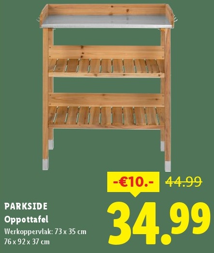 PARKSIDE Oppotafel