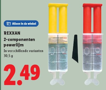 REXXAN 2-componenten powerlijm