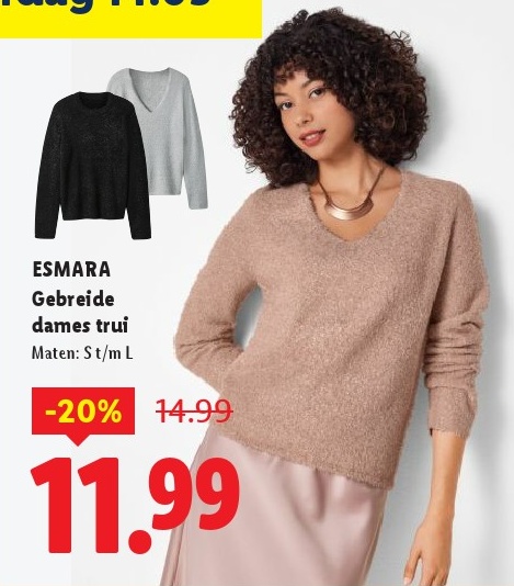 ESMARA Gebreide dames trui