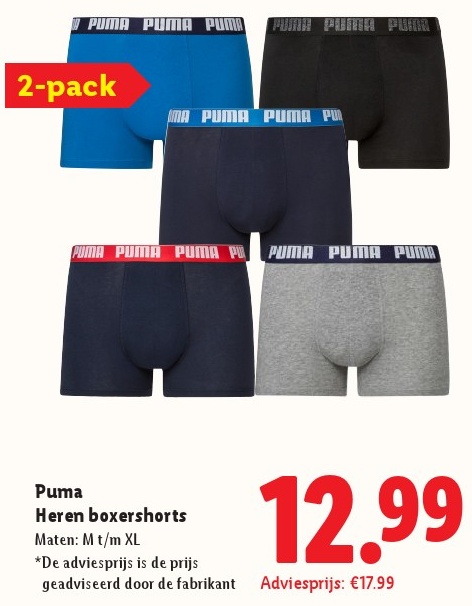 Puma Heren boxershorts