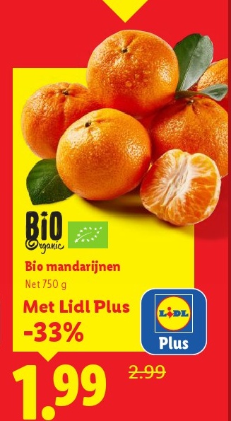 Bio mandarijnen