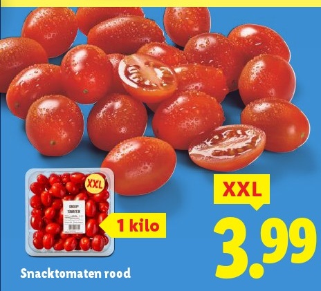 Snacktomaten rood