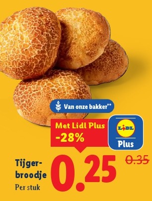 Tijgerbroodje