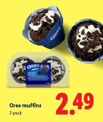 Oreo muffins