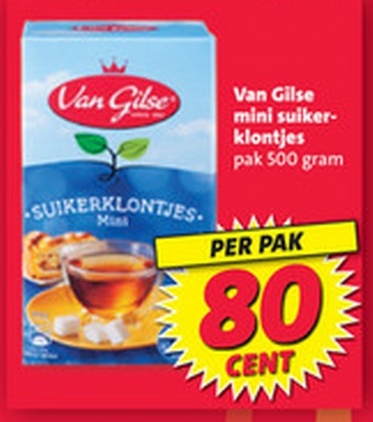 Van Gilse mini suikersklontjes pak 500 gram