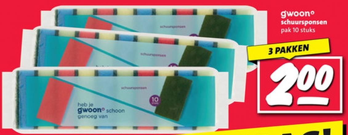 g'woon schoonmaakspullen