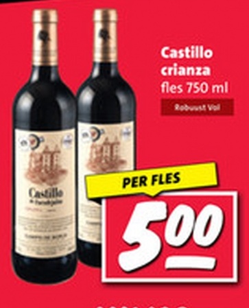 Castillo crianza fles 750 ml