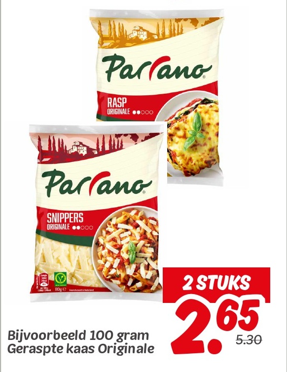 Geraspte kaas Originale