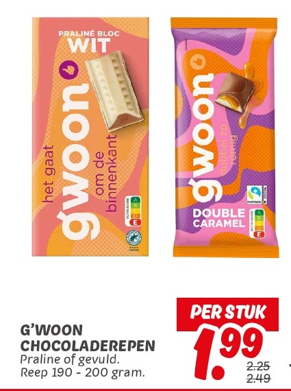 G'WOON CHOCOLADEREPEN