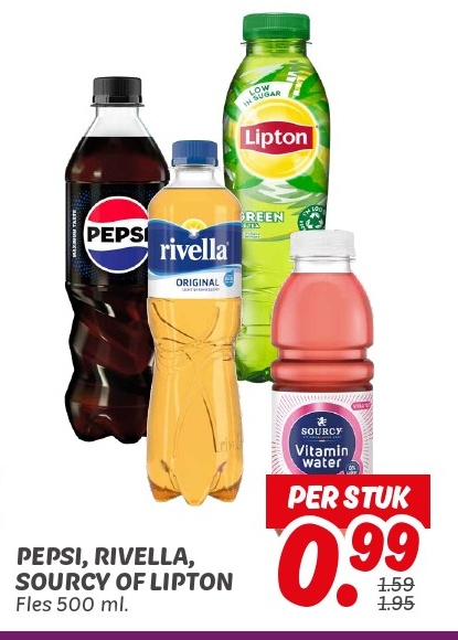 PEPSI, RIVELLA, SOURCY OF LIPTON